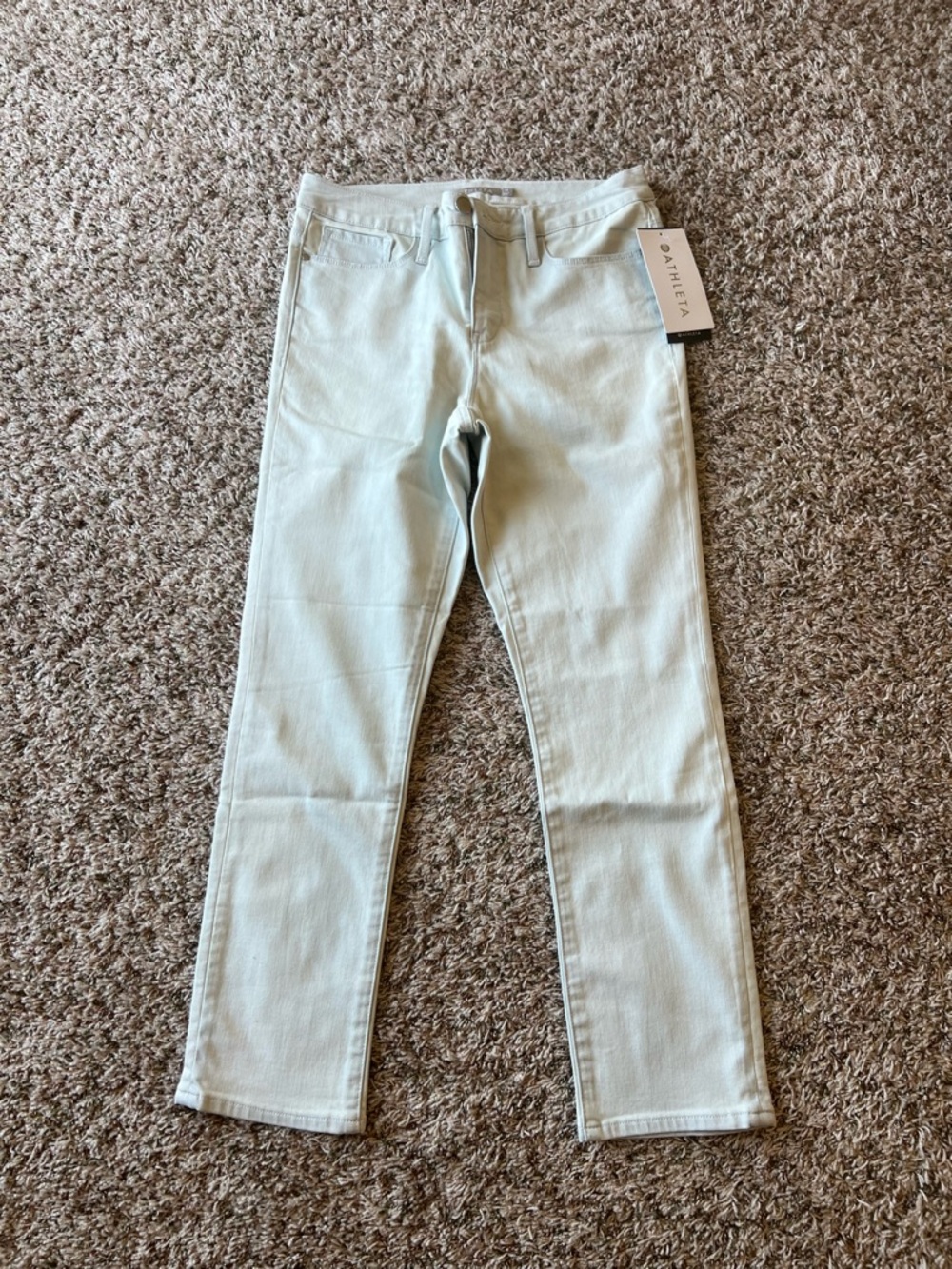 New Athleta Women's Light Wash Skinny Jeans